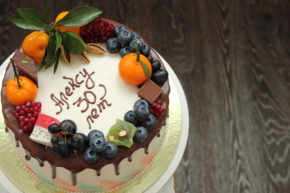 Торт Алексу 30 лет