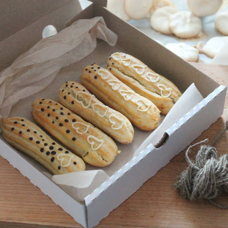 Эклеры на заказ